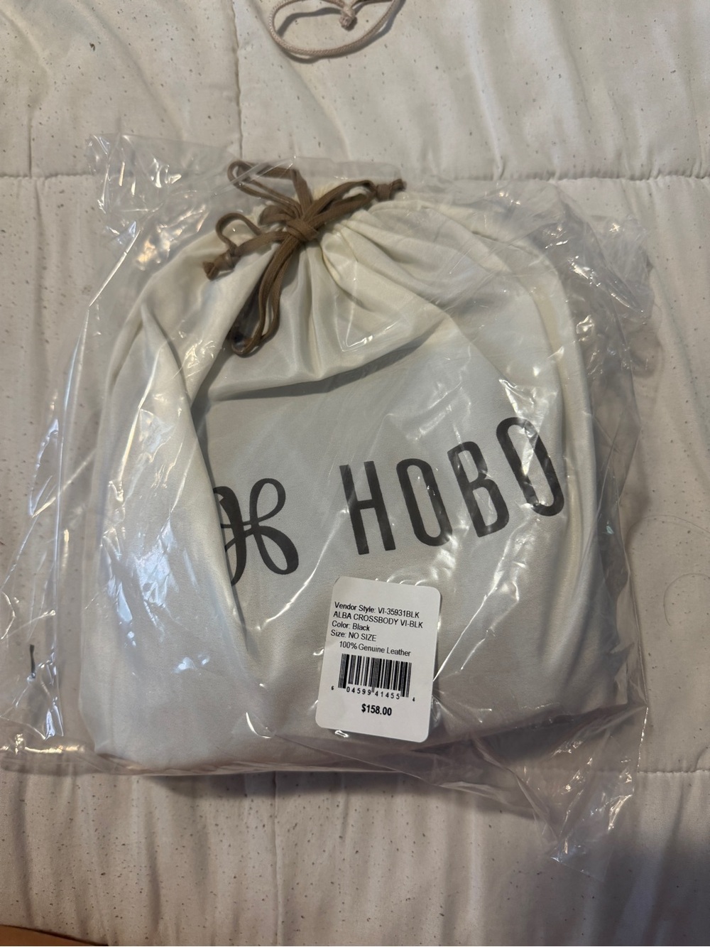 HOBO Black Polished Leather Kiss-Lock Crossbody - Picture 2 of 3